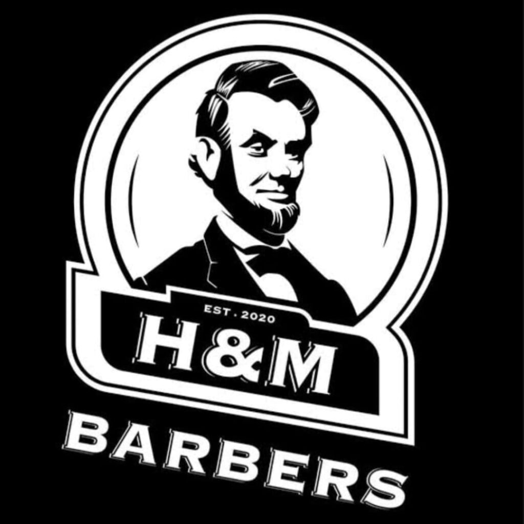 H&M Barbers Logo Kingston ACT Canberra